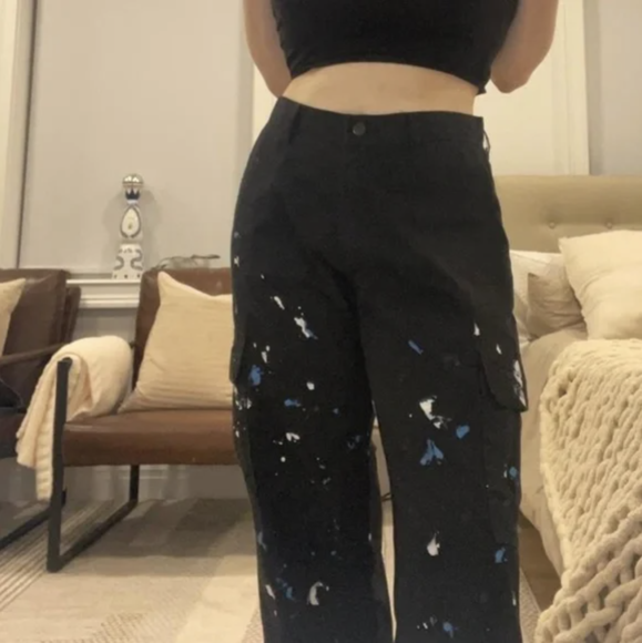 Paint Splatter Pants